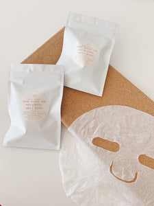 ROSE WATER AND WITCH HAZEL SHEET MASK (PACK OF 3)